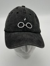 Harry Potter Baseball Cap Embroidered Glasses &amp; Lightning Scar Hat Adjus... - £8.89 GBP