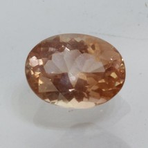 Oregon Sunstone Light Orange Copper Shiller Precision 8.8x5.5 mm Oval 1.70 carat - £47.98 GBP
