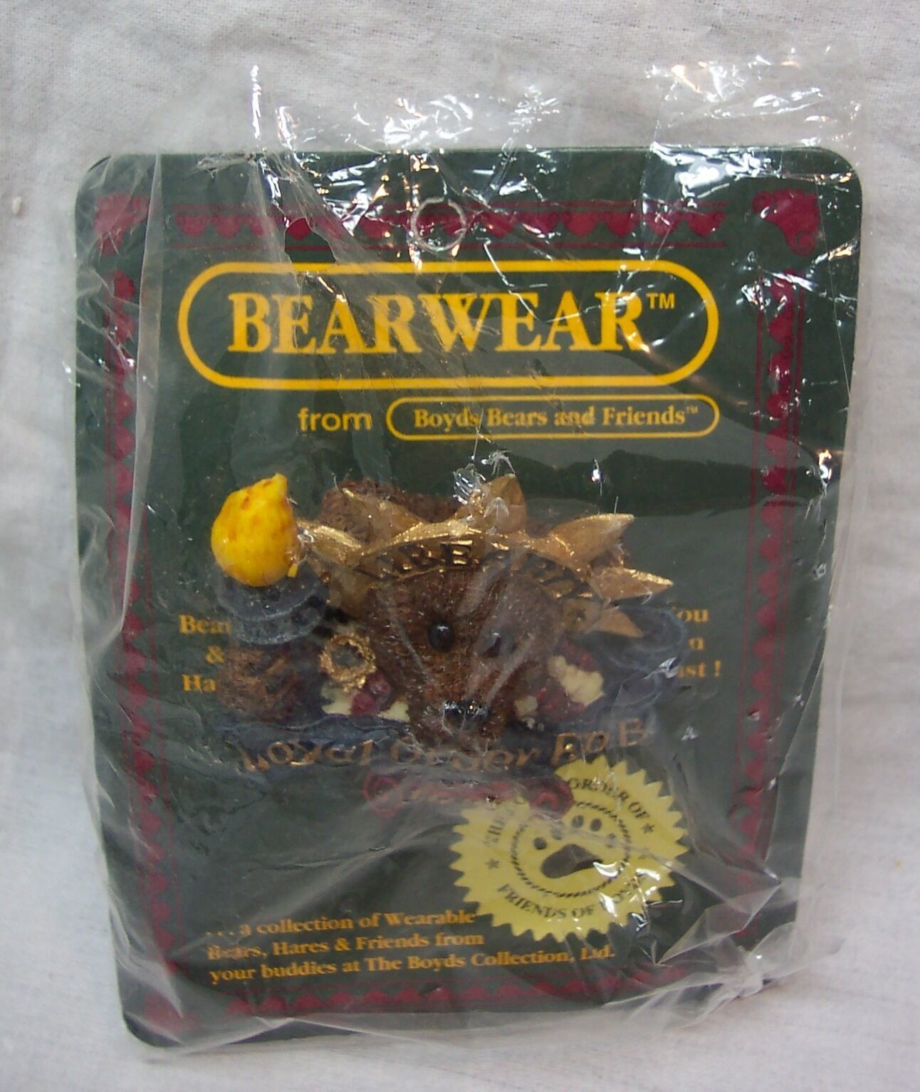 Boyds Bearwear MS. LIBEARTY 1998 COLLECTOR'S Exclusive PIN NEW - $14.85
