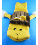 Puppet Lion Hand Made Crafted Fleece and Pile Excellent New 15&quot; long - $10.84 CAD
