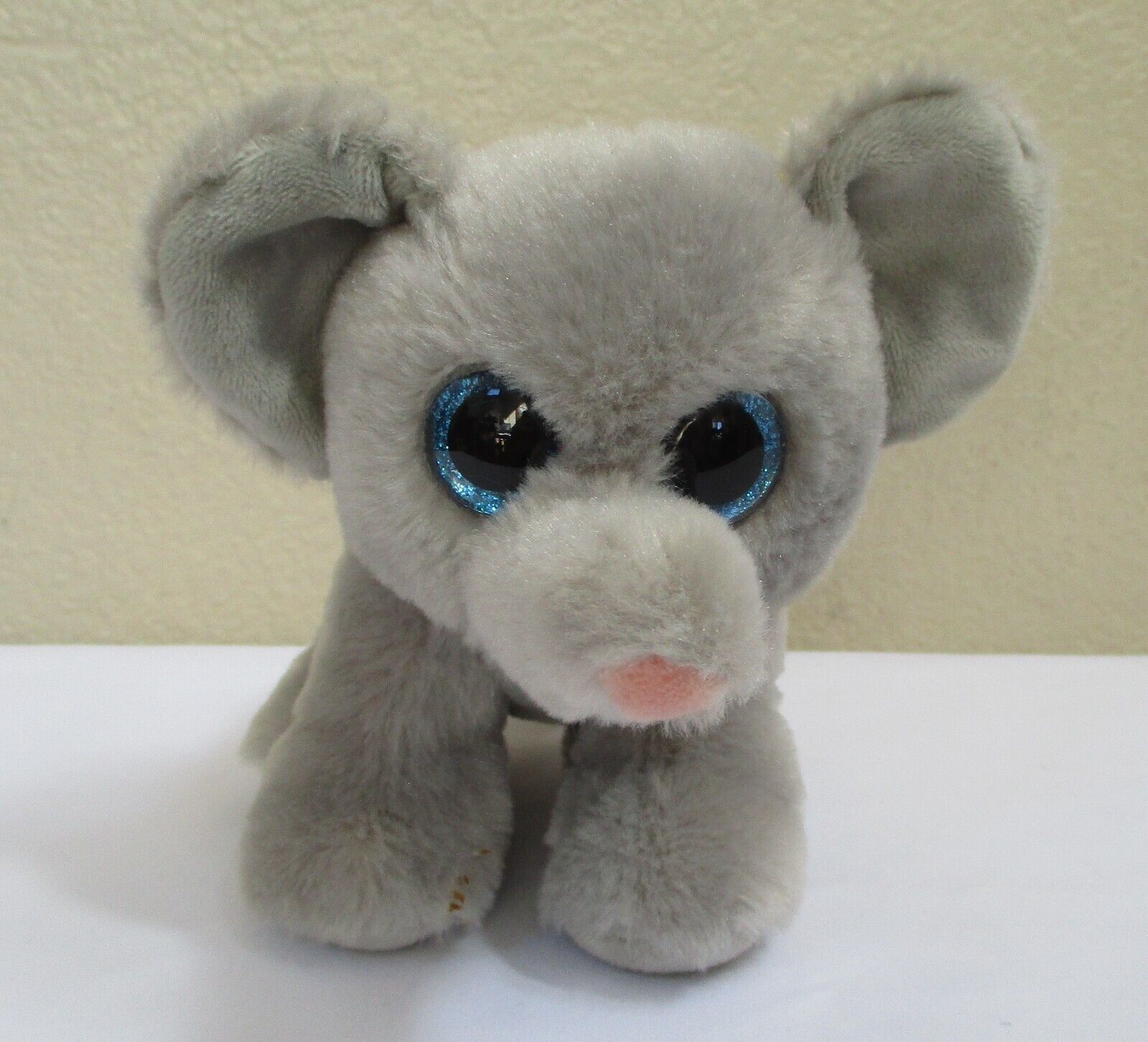 Primary image for Ty VelveTy Whopper The Elephant Big Blue Sparkle Eyes NO TAG