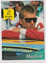 Jeremy Mayfield Winston Cup 1994 Traks Premium ROOKIE Race Card # 107 Near Mint - £1.26 GBP