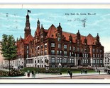 City Hall Bilding St Louis Missouri MO WB Postcard V18 - $2.92