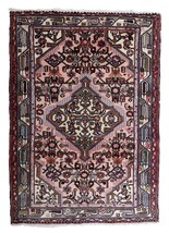 Handmade vintage Persian Malayer rug 2.7&#39; x 3.4&#39; (84cm x 120cm) 1940s - £987.20 GBP