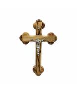SpringNahal Jesus Olive Wood Cross from Bethlehem with a Certificate Mad... - £10.79 GBP