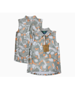 NWT William Murray Womens Medium Titos Vodka Camo Sleeveless Golf Polo S... - $36.41 CAD