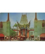 Vintage Postcard Grauman&#39;s Chinese Theatre, Hollywood California - £9.77 GBP