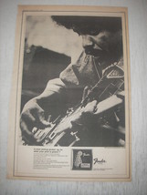 1973 Fender Guitar Strings Ad - Phil Upchurch - pickup pickin' up on your pick - $18.49