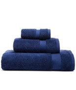 Sferra Bello 3P Towel Set Dark Blue NWT - $139.10 CAD
