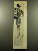 1959 Lord & Taylor Dress by Eleanor Green Advertisement - Compatible - $18.49