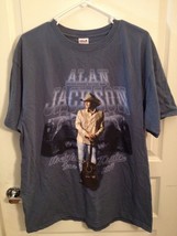 Alan Jackson Concert T Shirt Men's Size Xl Anvil PRE-SHRUNK 2010 Freight Train - $23.75