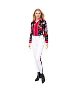 Xingchenk Aiyi Long Sleeve Floral Butterfly's Lady Bug Bees Snake Top Size M - $34.65