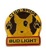 Bud Light Club Spuds Dogs Budweiser Beer Lapel Pin Pinback - $11.95