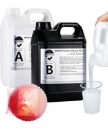 BBDINO Silicone Mold Making Kit 20A 1 Gallon/10 lbs/160 Oz Clear Translu... - $165.16 CAD