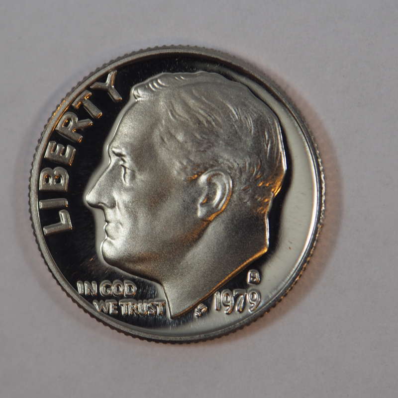 1979 S Roosevelt Clad Dime Proof GEM US Coin Proof (PF) - SKU 17USDMCL - $2.95