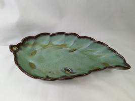 Frankoma Pottery 225 Leaf Bowl Tray 9 Inch - £13.05 GBP