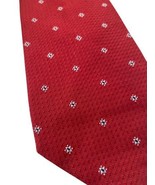 Brooks Brothers Tie Necktie Silk Burgundy Red Subtle Silver Preppy Profe... - €32,28 EUR