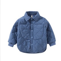 Baby Boy Girl Cotton Padded Jacket Infant  Child Warm Shirt Coat Kid Thick Outfi - £88.18 GBP