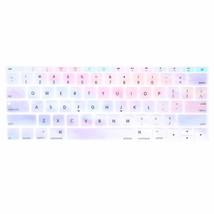 MOSISO Silicone Pattern Keyboard Cover Protective Skin Compatible with MacBook P - £12.50 GBP