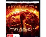 Oppenheimer 4K Ultra HD + Blu-ray | Christopher Nolan&#39;s | Region Free - $34.48