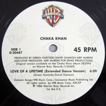 Chaka Khan - Love Of A Lifetime / Coltrane Dreams 12 Inch Single Record 1986 - £7.13 GBP