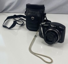 Canon Digital Camera PowerShot SX130 IS 12.0MP 12x F3.4–5.6 PC1562 - WORKS - £50.87 GBP
