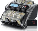Money Counter Machine with Value Counting，Support Dollar and Euro - £117.83 GBP