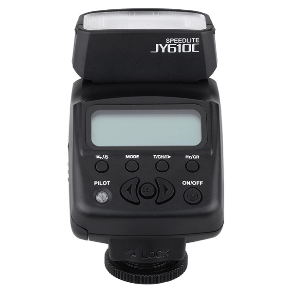 Viltrox JY-610C 1.5inch LCD E-TTL On-camera Slave Flashlight Speedlite for Canon - $58.69
