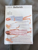 Misses Petite Nightgowns Sewing Pattern~Diamond Neck (Size L, XL) Butterick 6838 - £8.97 GBP