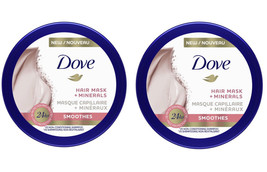 2 Pack Dove Hair Mask + Minerals Smoothes + Pink Clay 24H Frizz Protection 4 oz - $14.84