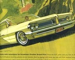 1962 Pontiac Grand Prix Magazine Ad Trophy V-8 - £9.49 GBP