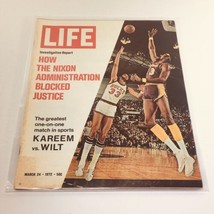 VTG Life Magazine: March 24 1972 - Kareem vs Wilt/The Nixon Administration - £10.46 GBP