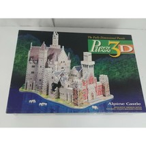 Vintage 1994 Puzz-3D Alpine Castle | Super Challenging 3D Puzzle Milton ... - £17.05 GBP