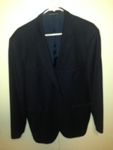 Loro Piana Jacket Blazer Dark navy Blue Wool 44R Super 130s Wool - £30.96 GBP