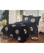 DEPORTIVO CRUZ AZUL SOCCER BLANKET WITH SHERPA SOFTY THICK AND WARM 3 PC... - £63.30 GBP