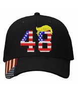 Third Term Trump 2028 &quot;USA 48&quot; w/ Hair Embroidered Hat MAGA Hat Trump 20... - $26.99