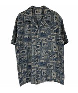 Howie Made In Hawaii Tropical Fish Island Tiki Spear Fishing Mens Size X... - $42.11