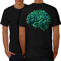 Human Brain Scan Shirt Organ Anatomy Men T-shirt Back - $12.99