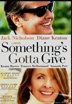 Something&#39;s Gotta Give - Dvd, Jack Nicholson, Diane Keaton - £4.12 GBP