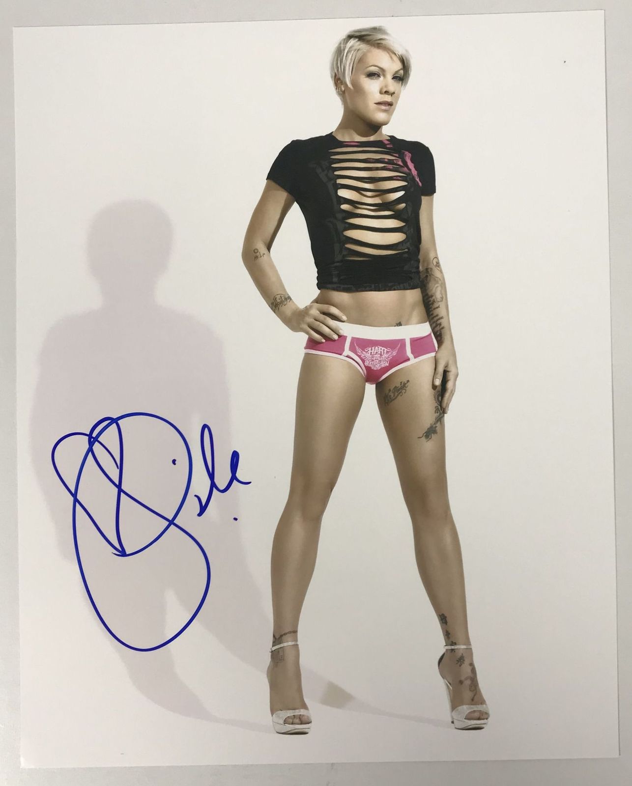 Primary image for Pink Signed Autographed Glossy 8x10 Photo