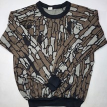 NWOT Vintage Trebark Camouflage Long Sleeve Sweater Size Small Made In USA - £23.20 GBP