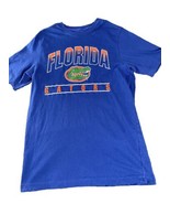 Florida Gators T-shirt Women&#39;s Medium Blue NCAA Football Short Sleeve Gr... - £4.67 GBP