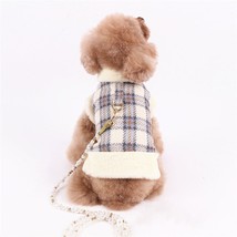 Winter Dog Clothes Plush Warm Dogs Coat Jacket Clothes With Buckle For  Small Me - £62.30 GBP