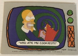 The Simpson’s Trading Card 1990 #57 Bart Simpson Homer - £1.56 GBP