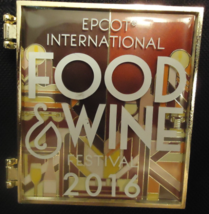 EPCOT 21st Anniversary Food & Wine Festival Tasting Trading Pin Disney 2016 NEW - £8.59 GBP