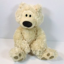 Gund Philbin Teddy Bear 12 Inch Stuffed Plush Creamy Tan Brown Nose - EUC - £11.70 GBP