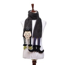 Halloween Day of the Dead/ Dia De Los Muertos  Whimsical Scarf - $33.94