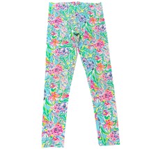 Lilly Pulitzer Girls Maia Printed Leggings Large 8-10 Multicolor Tropica... - $39.42 CAD