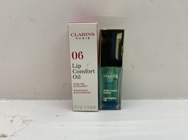 Clarins Lip Comfort Oil #06 Mint .1 oz NIB - £14.53 GBP