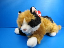 Ty Classic Carley Plush Calico Cat Stuffed Animal 10&quot; Realistic W/Tag - $475.91 MXN
